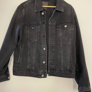 Blank NYC brand black denim jacket